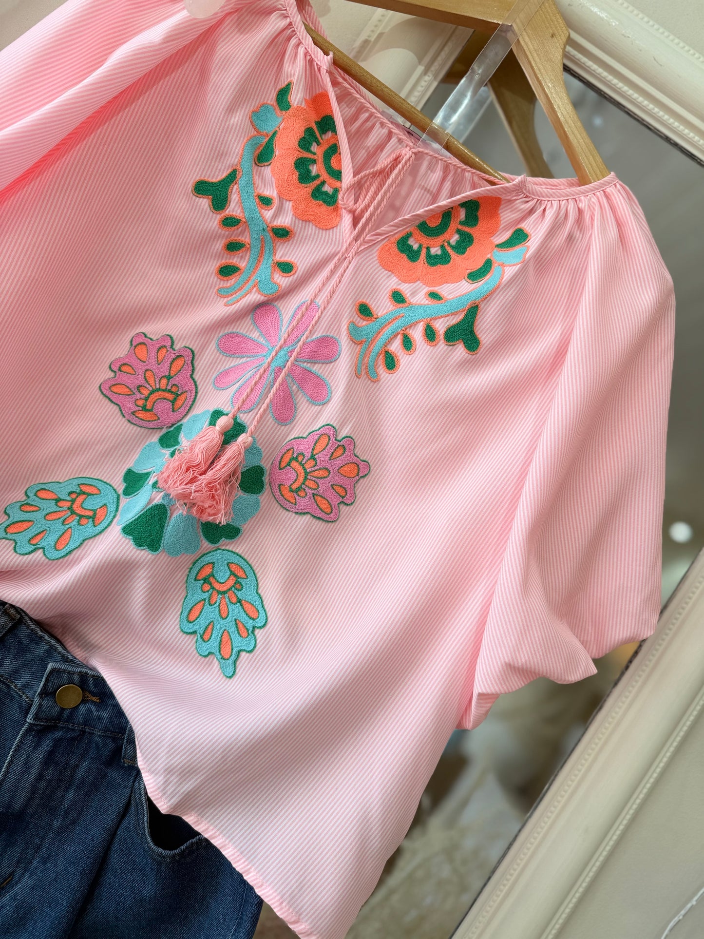Blouse  FLORIANE -  Rose