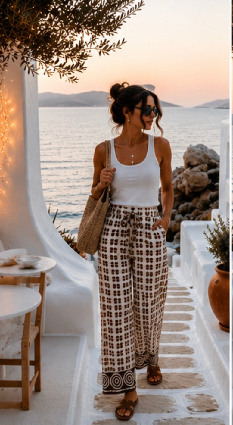Pantalon Florian - Camel