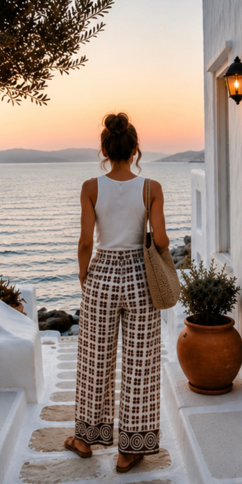 Pantalon Florian - Camel