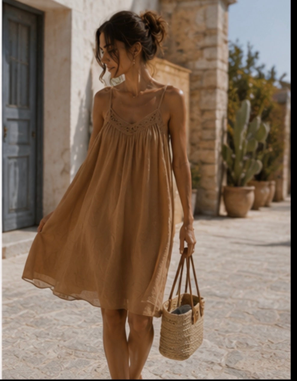 Robe GABY - Camel