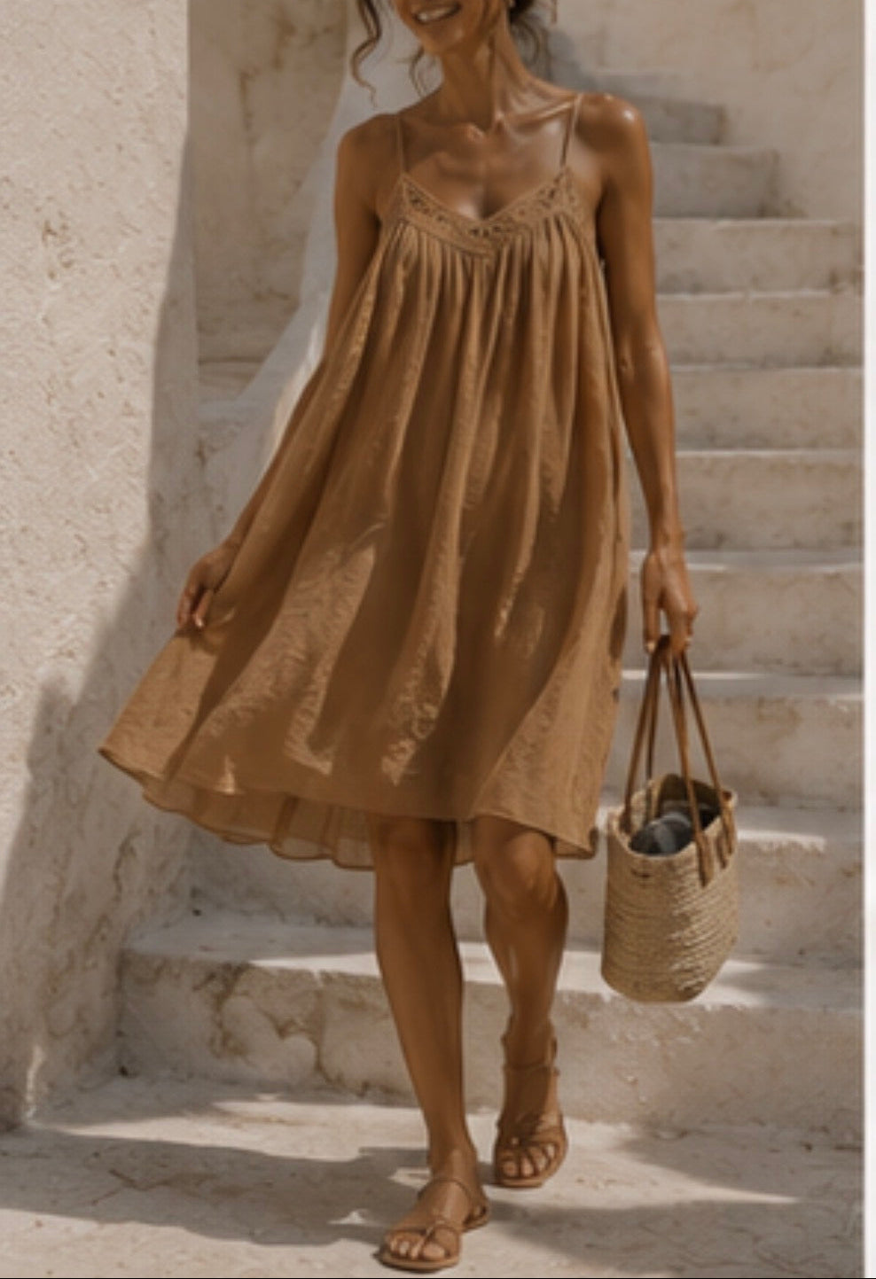 Robe GABY - Camel