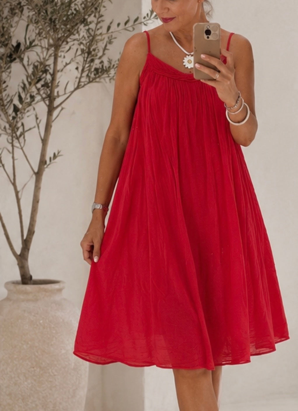 Robe GABY - Rouge
