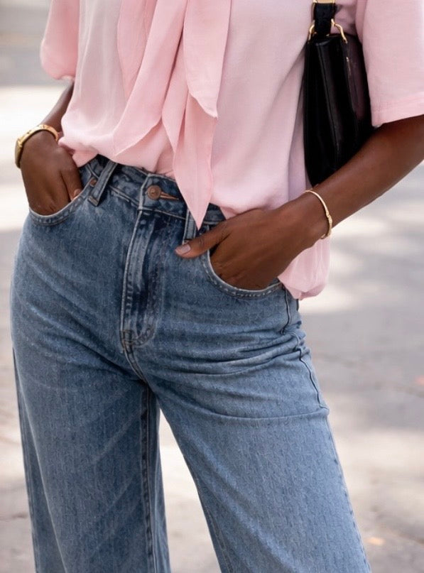 Blouse CELIA - Rose pâle