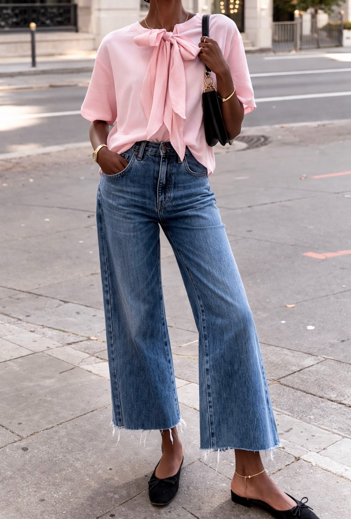 Blouse CELIA - Rose pâle