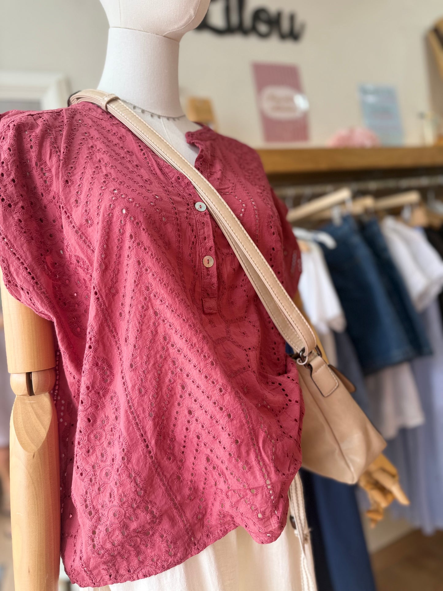 Blouse GLENN - Terracotta