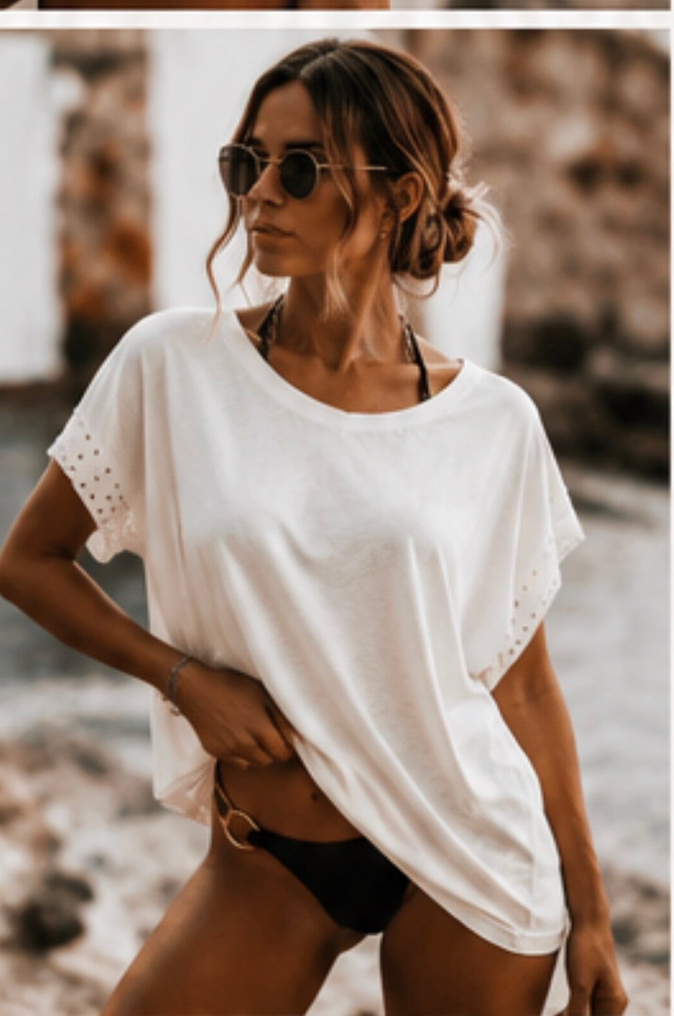 Tee-shirt GISLAIN - Ecru