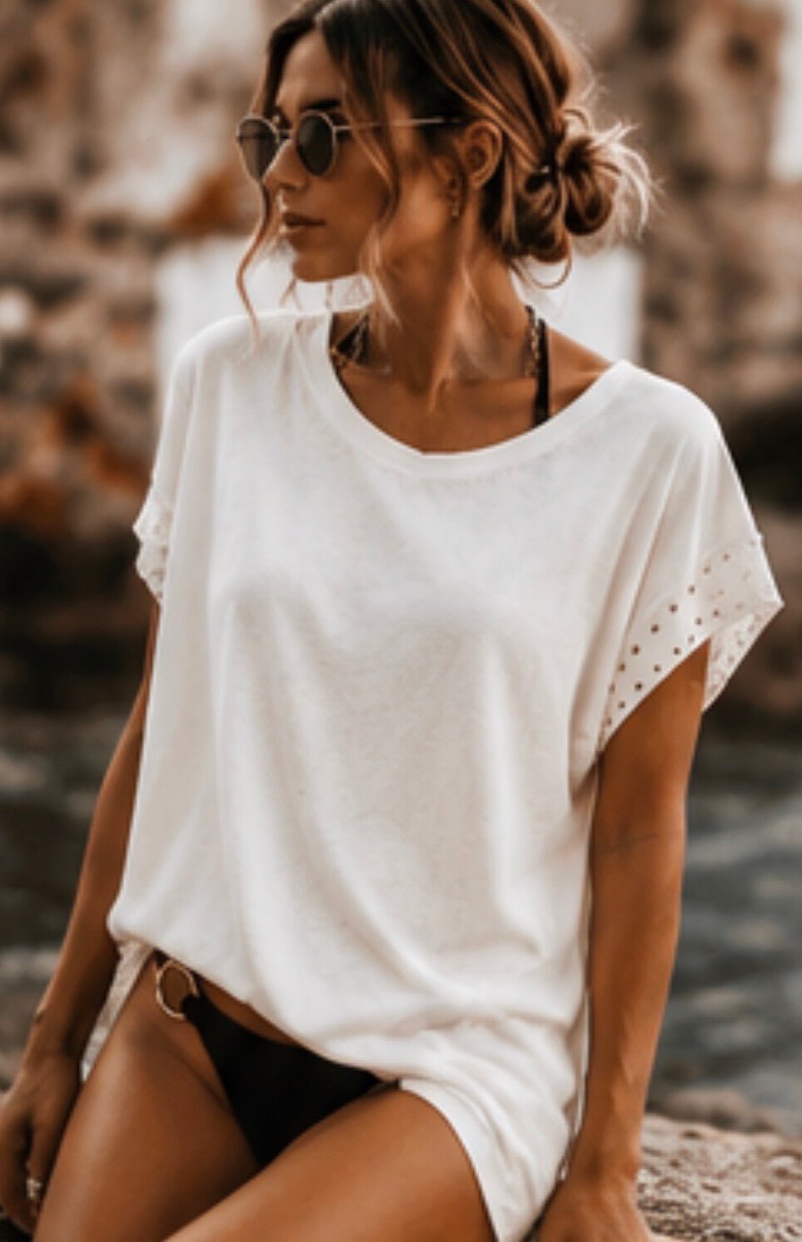 Tee-shirt GISLAIN - Ecru