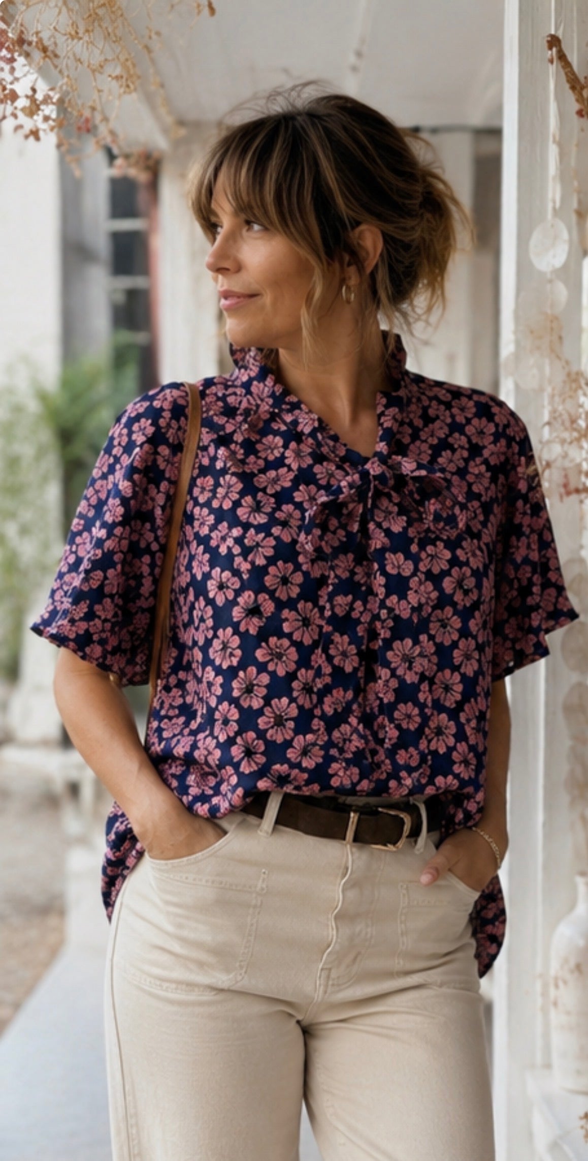 Blouse GRACE - Marine