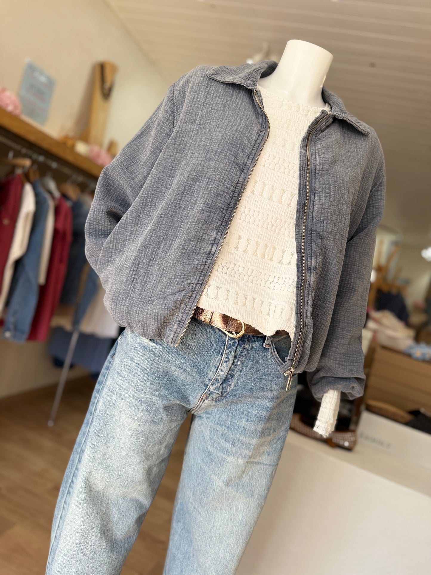 Blouson LISA - Bleu