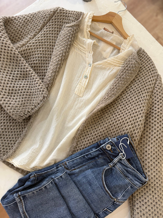 Cardigan Soléa -  Taupe