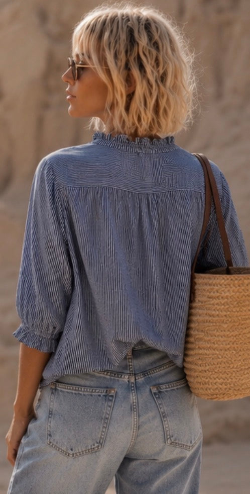 Blouse LILI - Marine