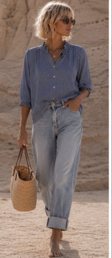 Blouse LILI - Marine