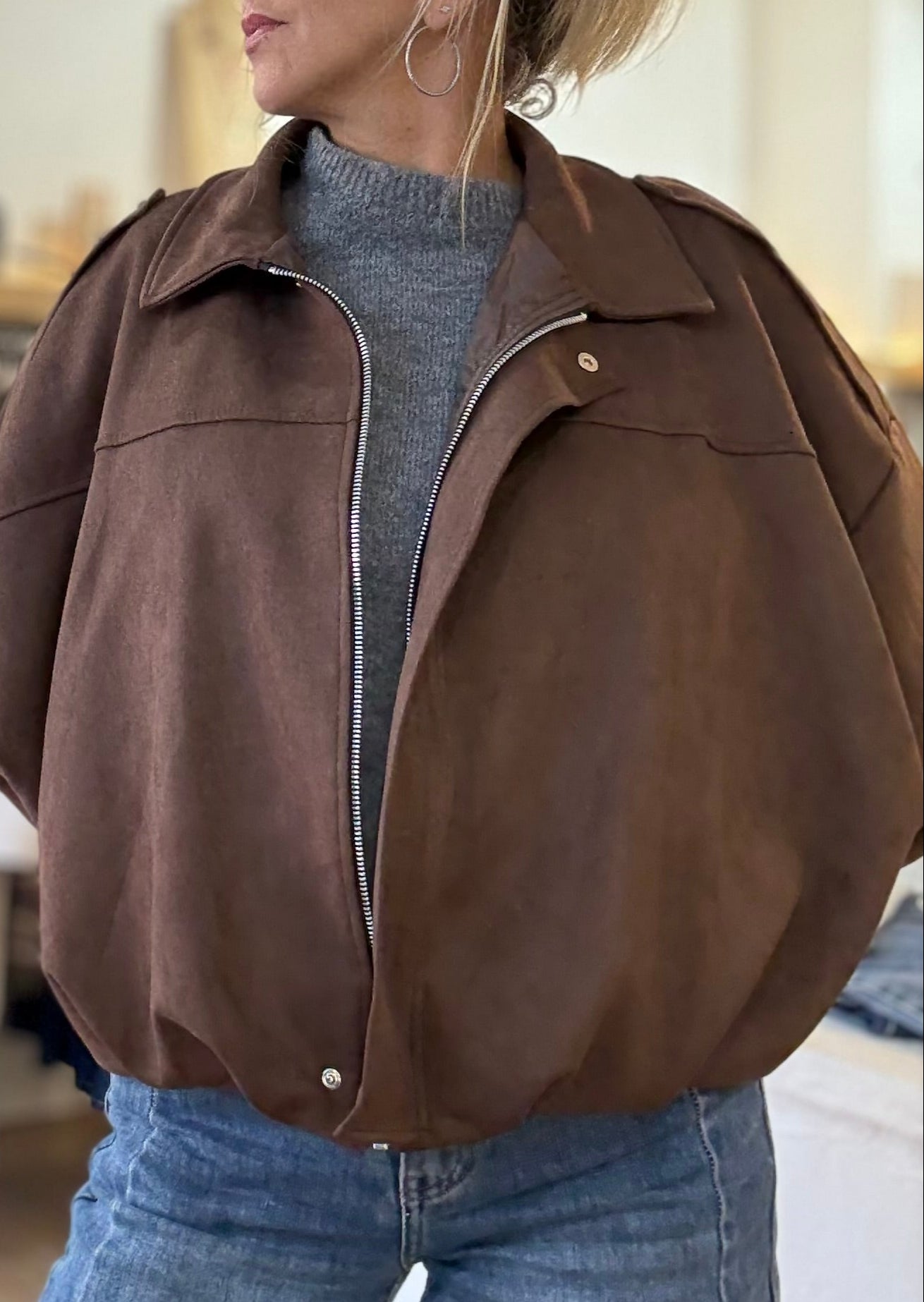 Veste SOHO - Chocolat