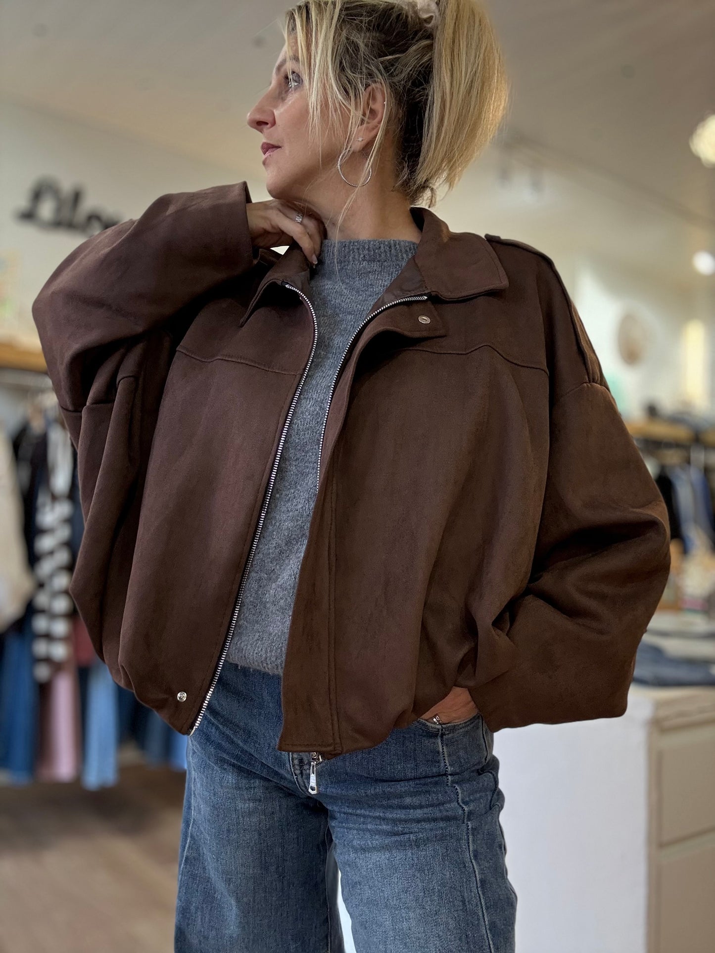 Veste SOHO - Chocolat