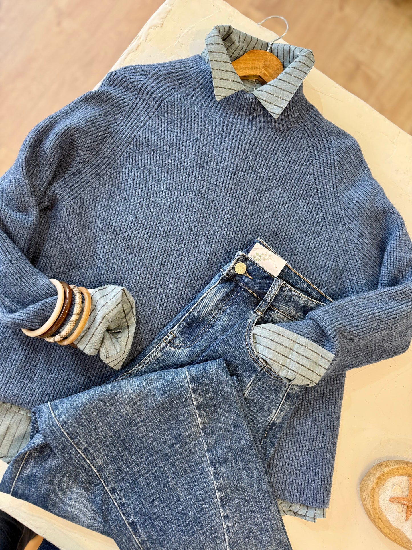 Pull Elyas- Bleu