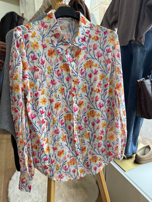 Chemise imprimé fleurie