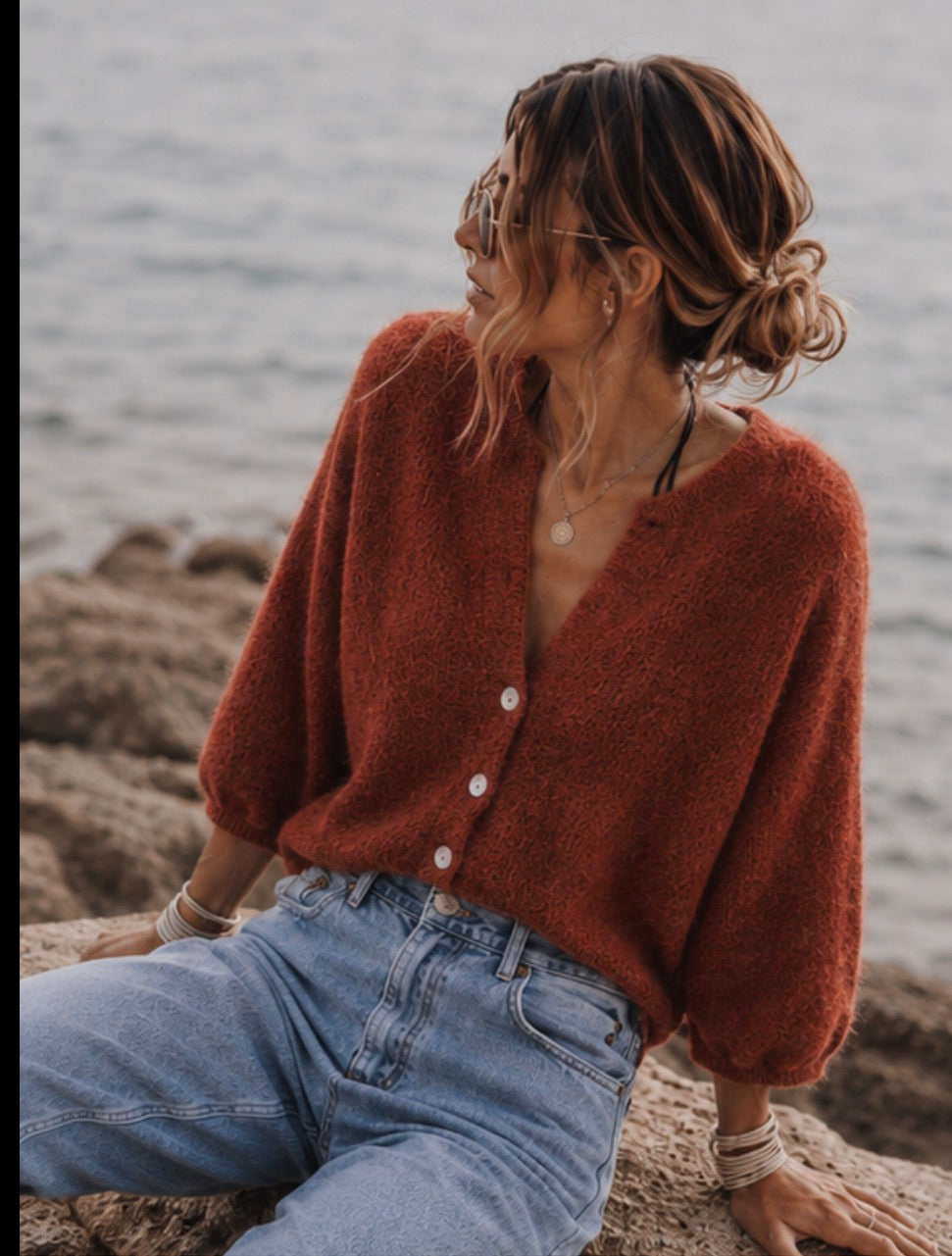 Gilet GERMAIN - Rouille