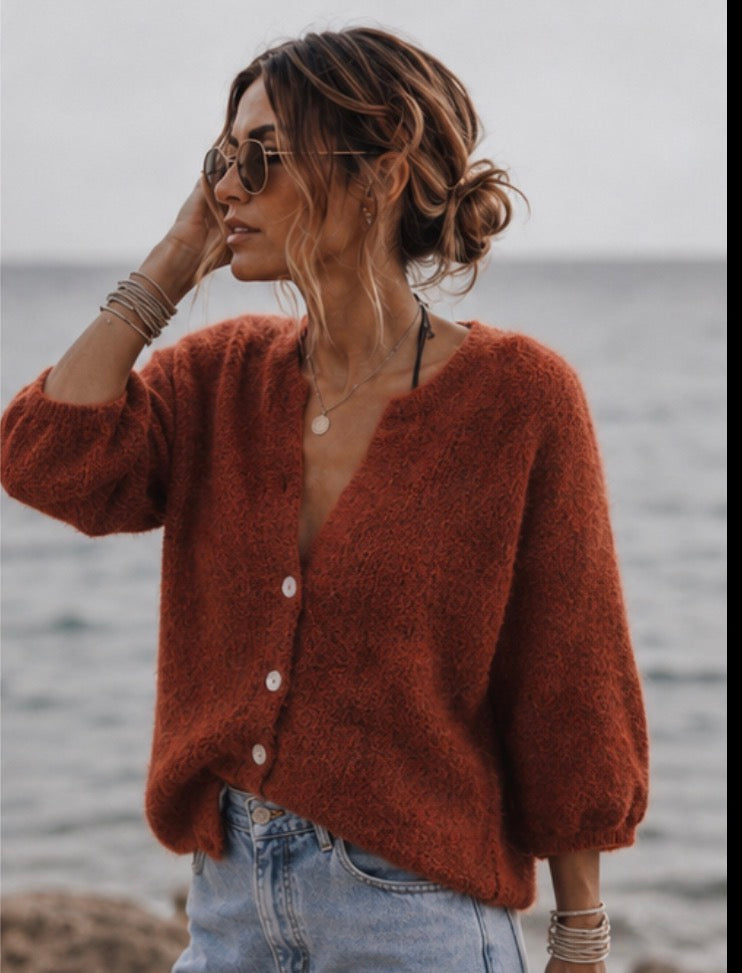 Gilet GERMAIN - Rouille