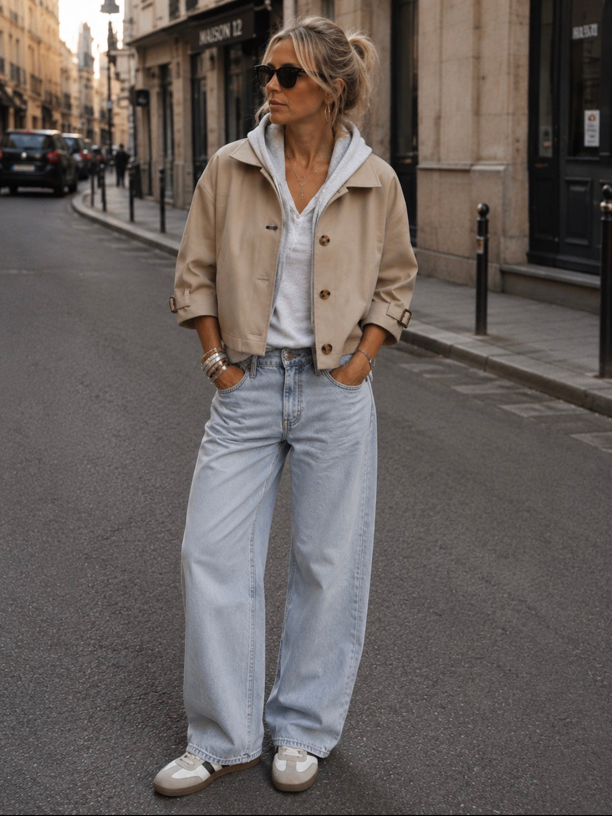 Trench court LALIE  - Beige