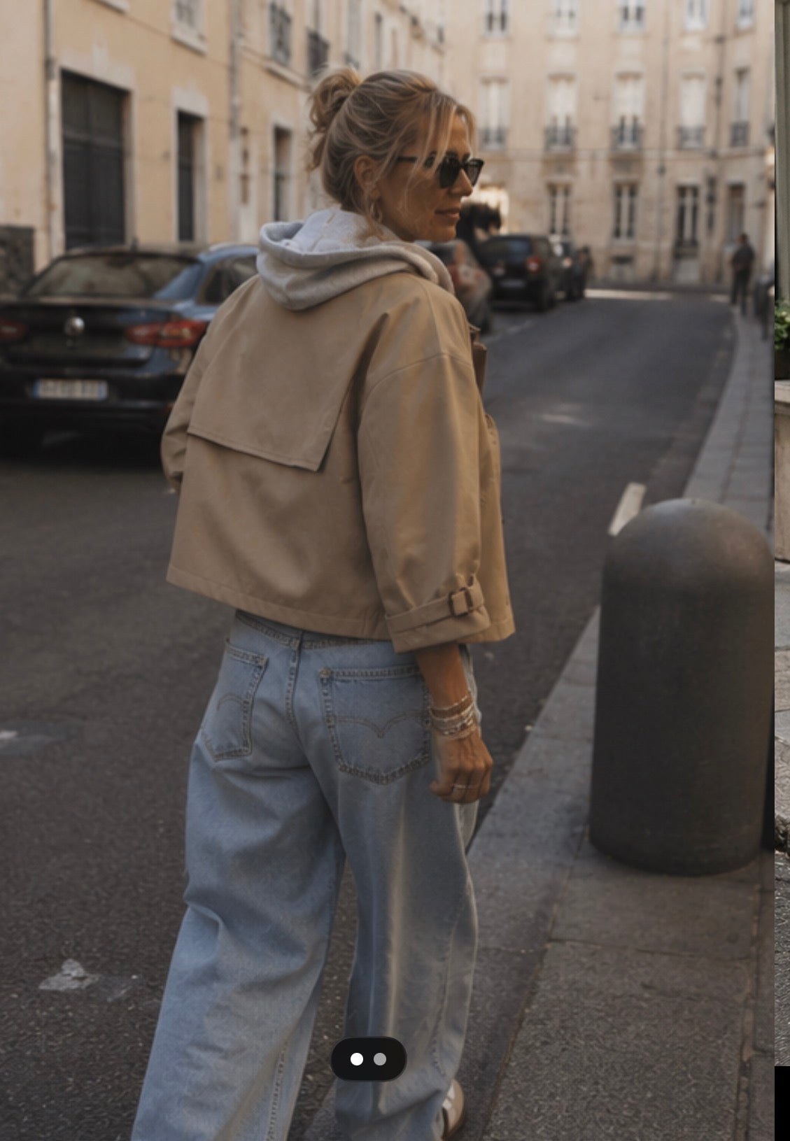 Trench court LALIE  - Beige