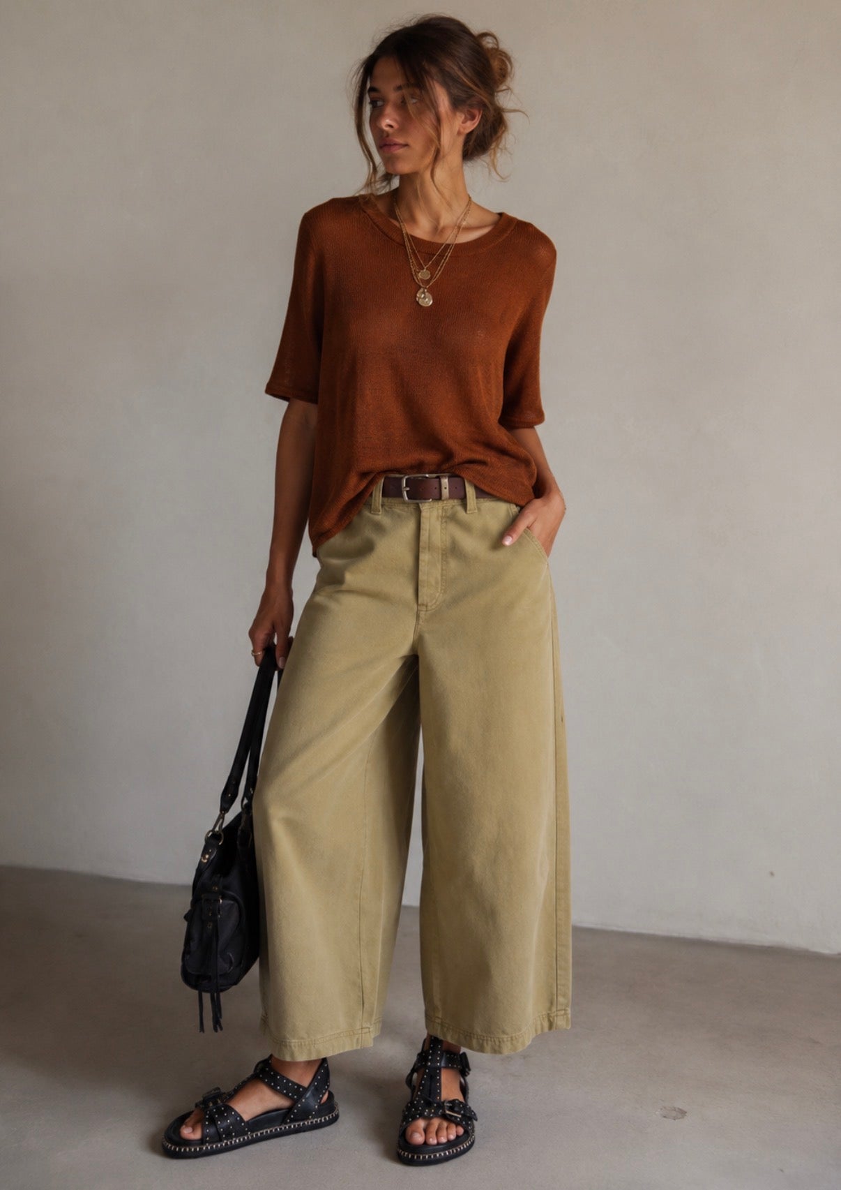 Pull LIVIO - Rouille
