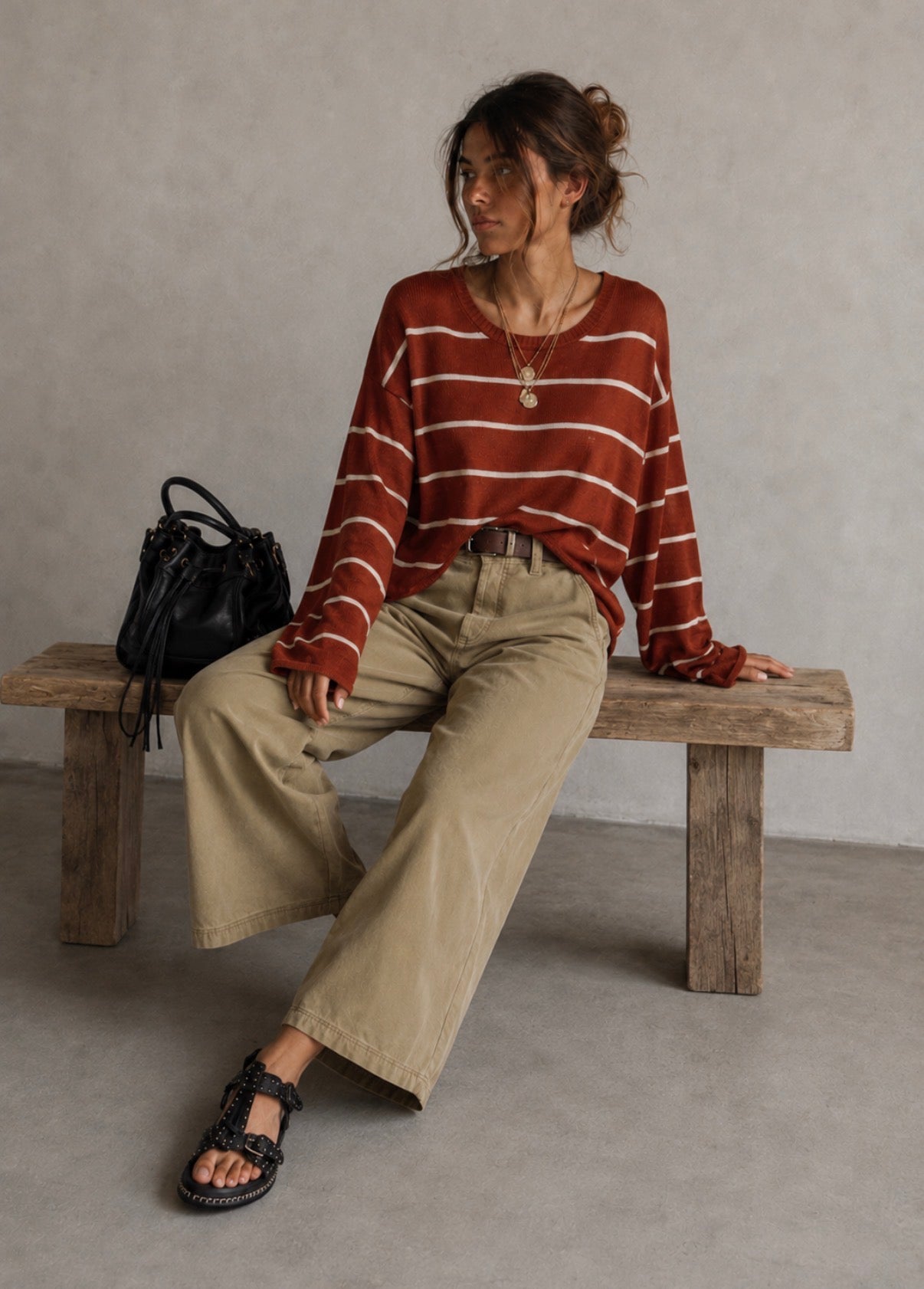 Pull LOUIS - Rouille