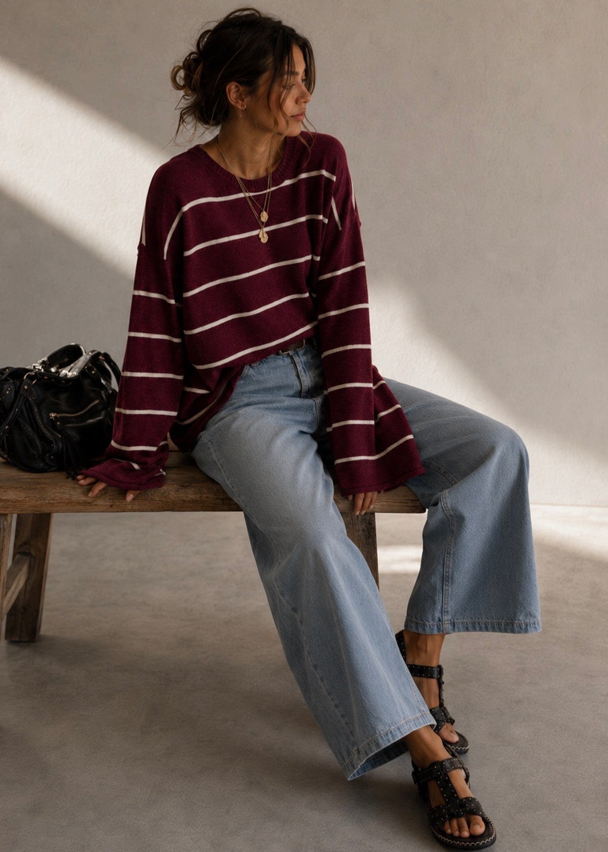 Pull LOUIS - Bordeaux
