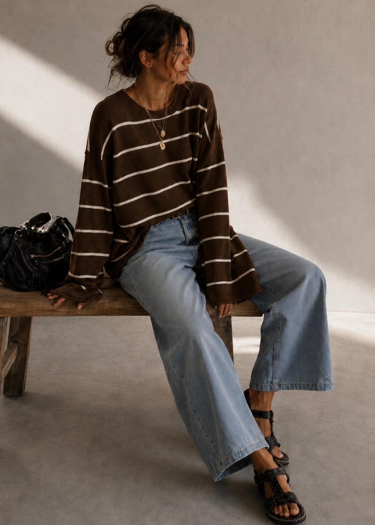 Pull LOUIS - Chocolat