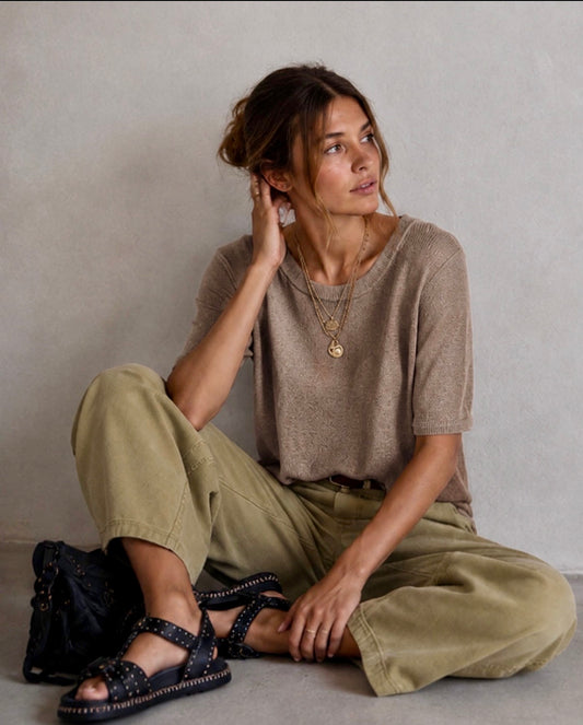 Pull LIVIO - Taupe