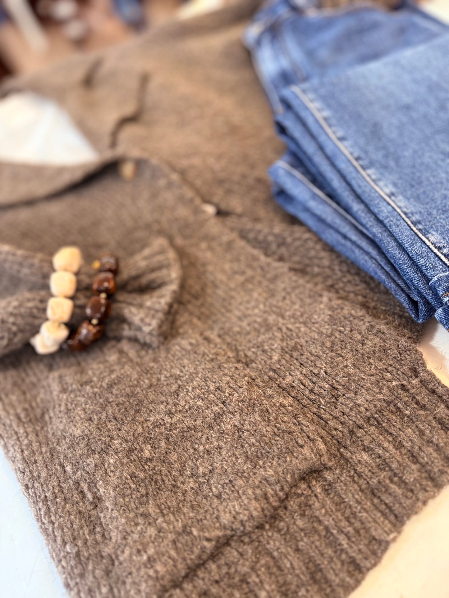 Gilet CAPRICE - Marron chiné