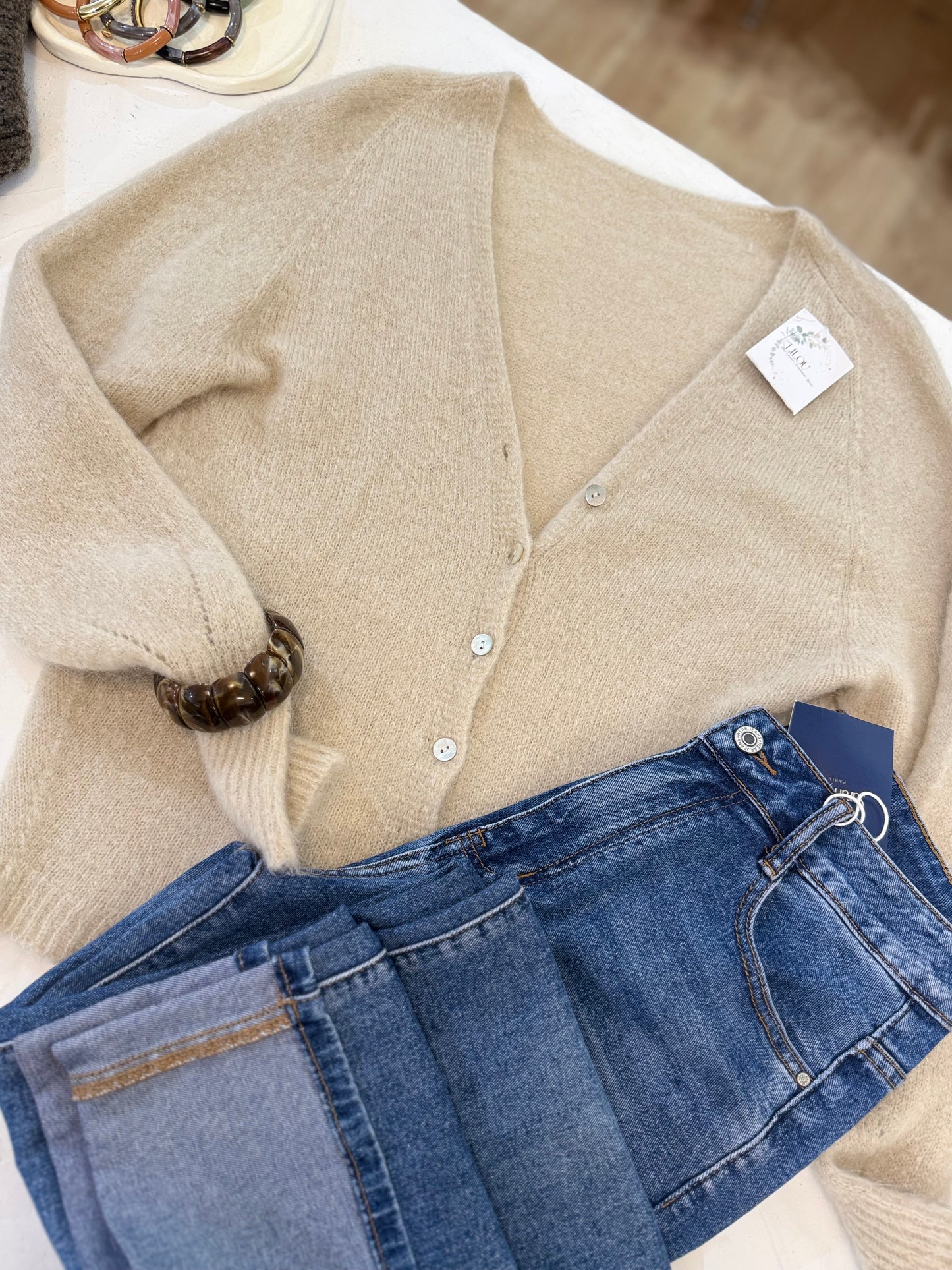 Gilet SOLINE ~ Beige