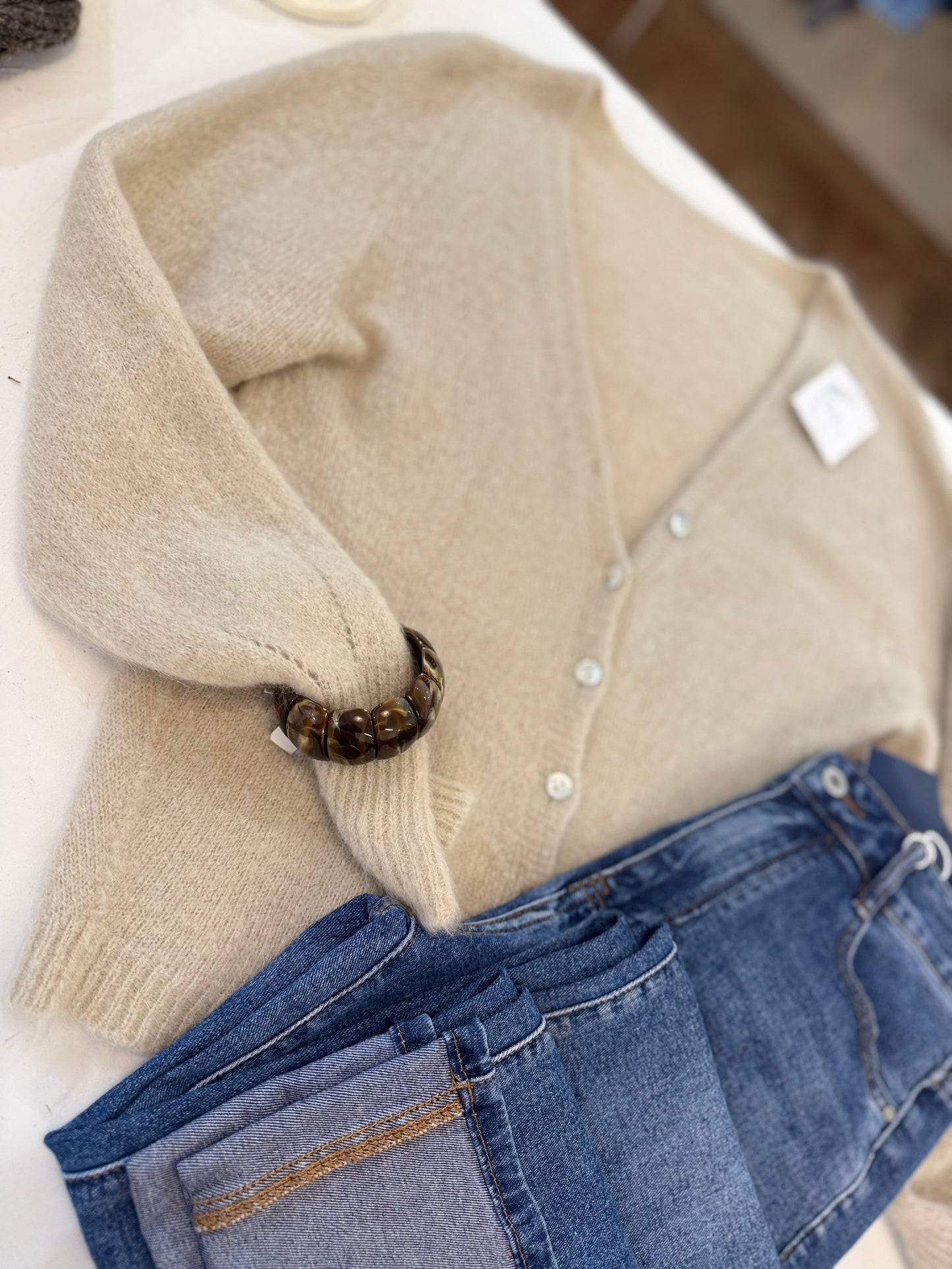 Gilet SOLINE ~ Beige