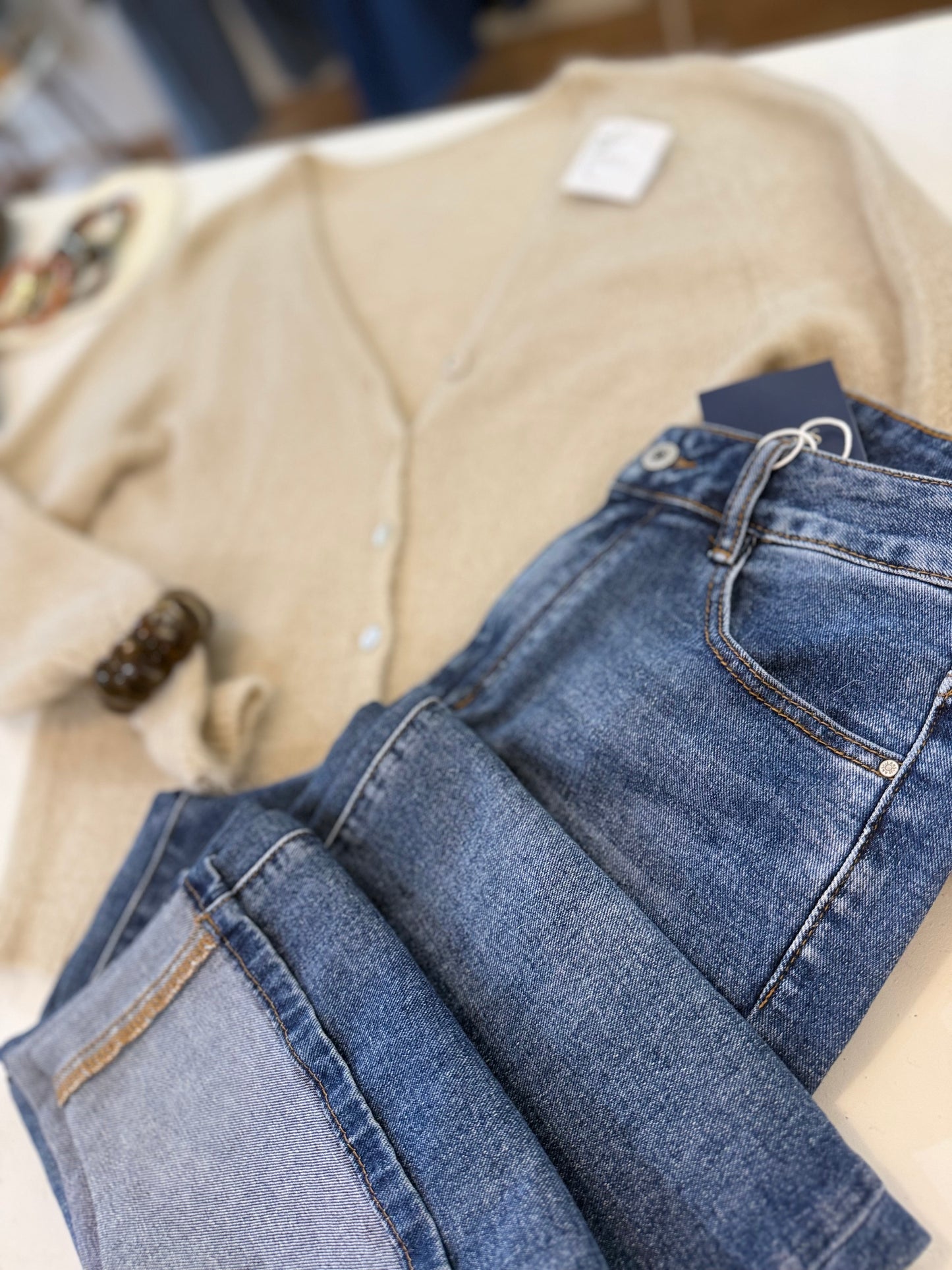 Gilet SOLINE ~ Beige