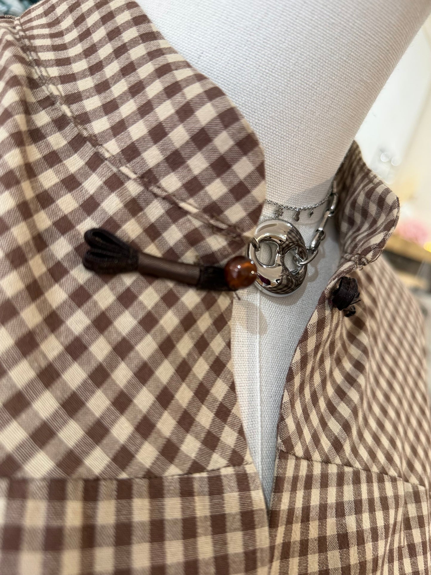Blouse LOLA- Marron
