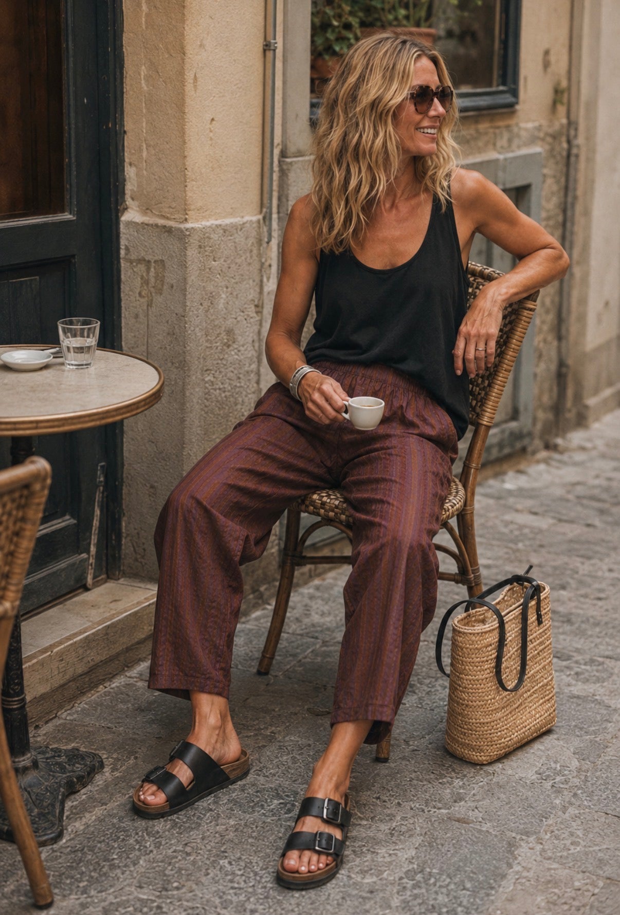 Pantalon rayé - LUCAS