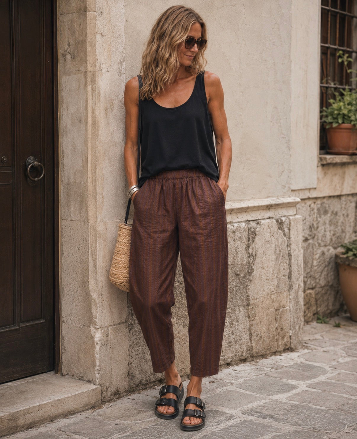 Pantalon rayé - LUCAS