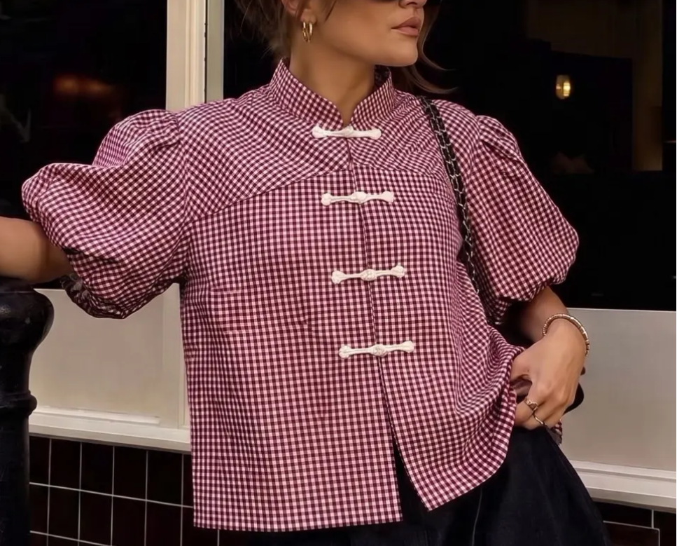 Blouse LOLA- Bordeaux