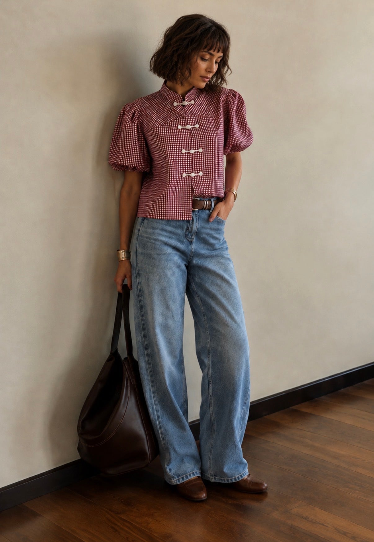 Blouse LOLA- Bordeaux