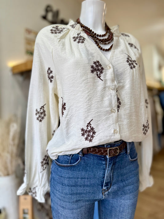 Blouse Eglantine - écru