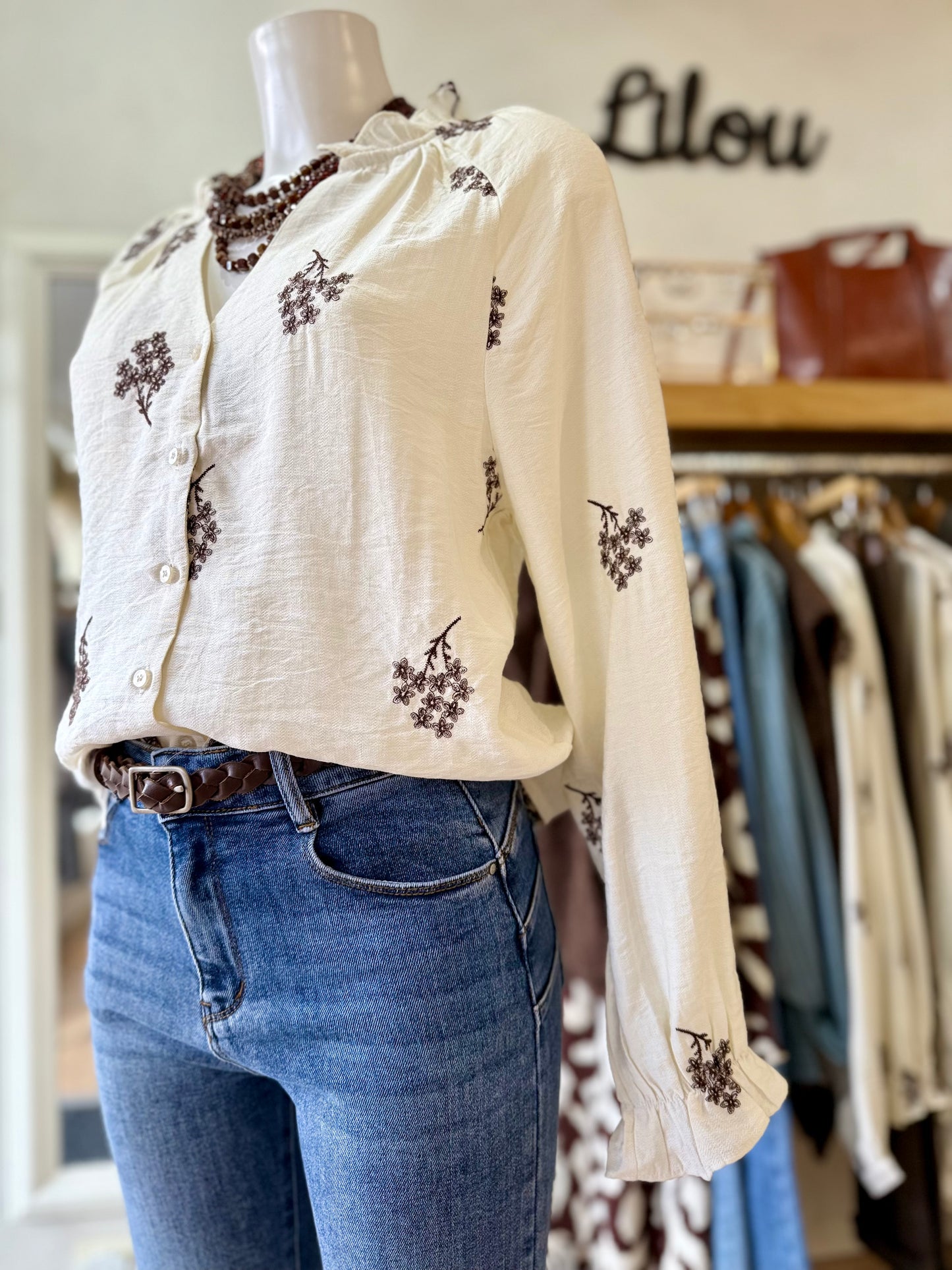 Blouse Eglantine - écru