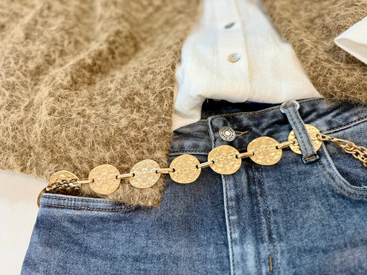 Ceinture bijoux - Dorée