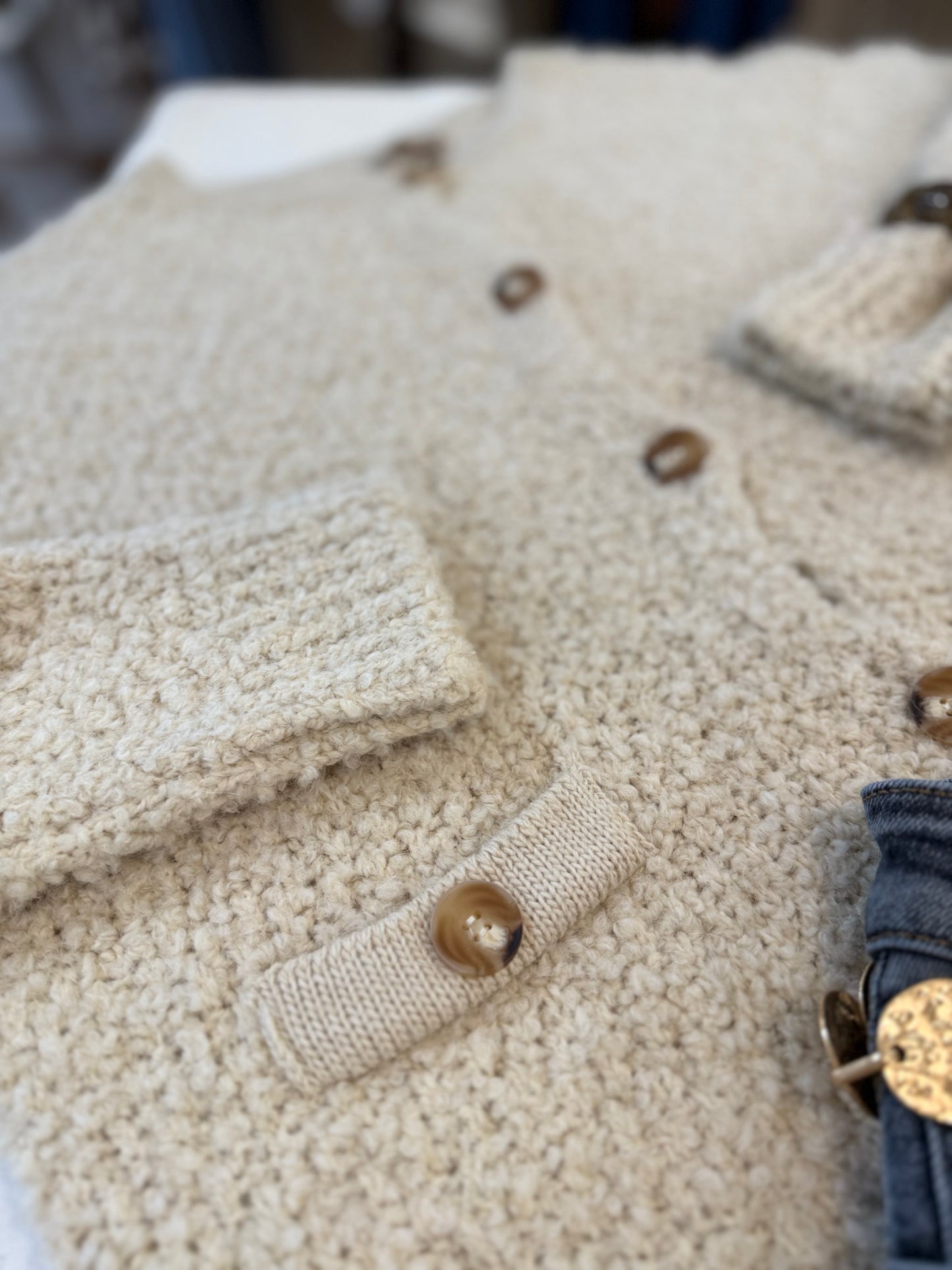 Cardigan Madelaine - écru