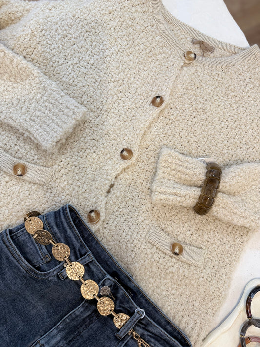 Cardigan Madelaine - écru