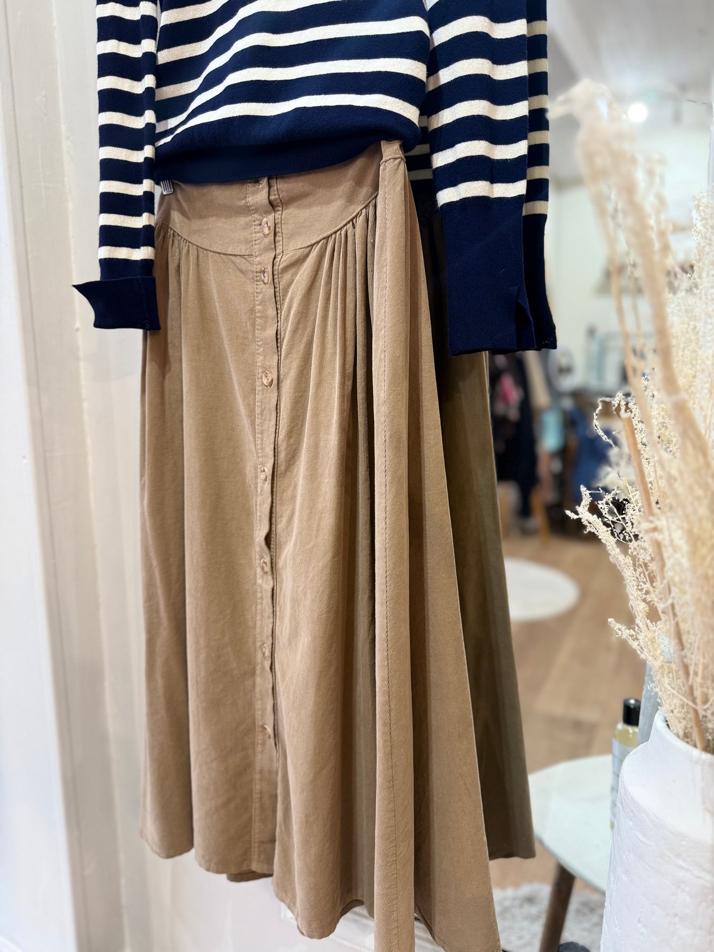 Jupe longue -Velours