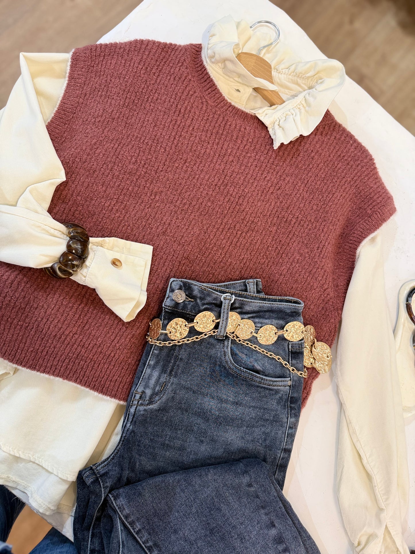 Pull sans manches - LENNY