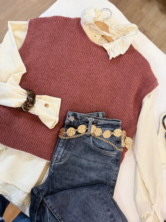 Pull sans manches - LENNY