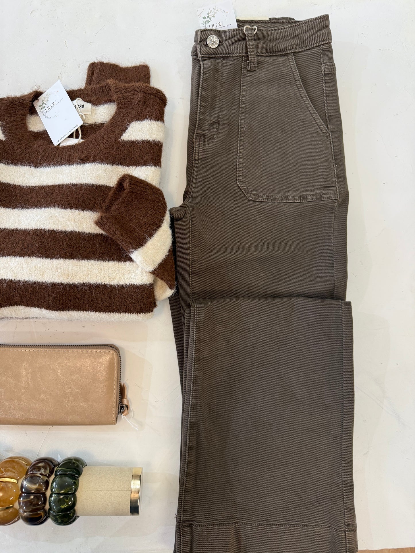 Pantalon SIENNA - Chocolat