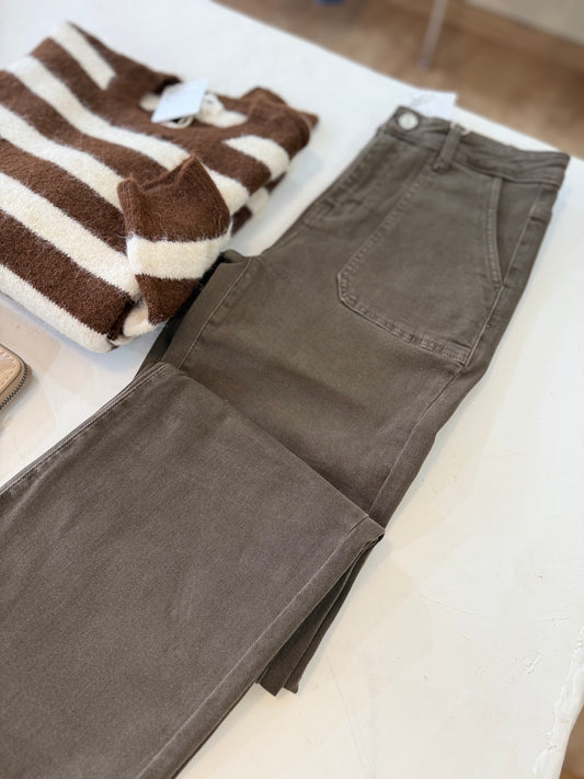 Pantalon SIENNA - Chocolat