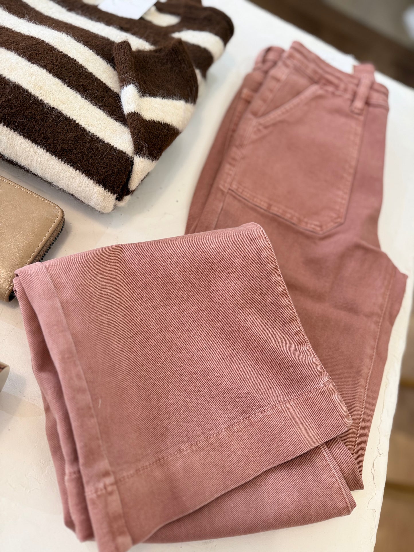 Pantalon SIENNA - Vieux rose
