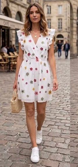 Robe DAVINA - Gaze de coton